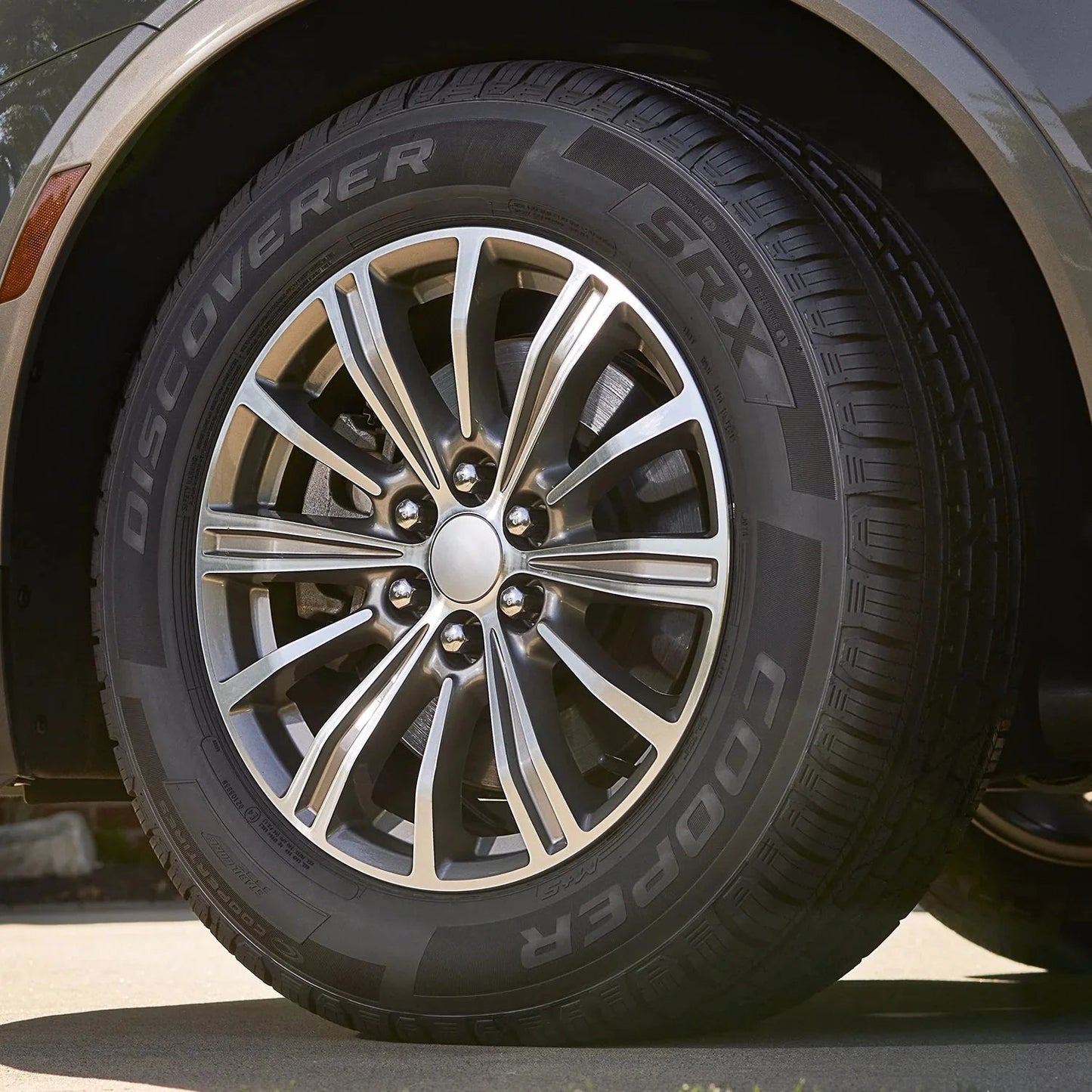 Pair of 2 (TWO) Cooper Discoverer SRX 235/60R18 107V XL A/S All Season Tire Fits: 2017-19 Honda CR-V EX-L, 2011-17 Honda Odyssey Touring Elite