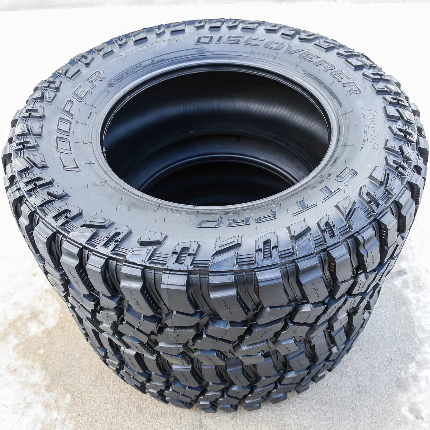 Cooper Discoverer STT Pro 35X12.50R20 Mud Terrain Tires – 10 Ply, All Season, Light Truck (Set of 2)