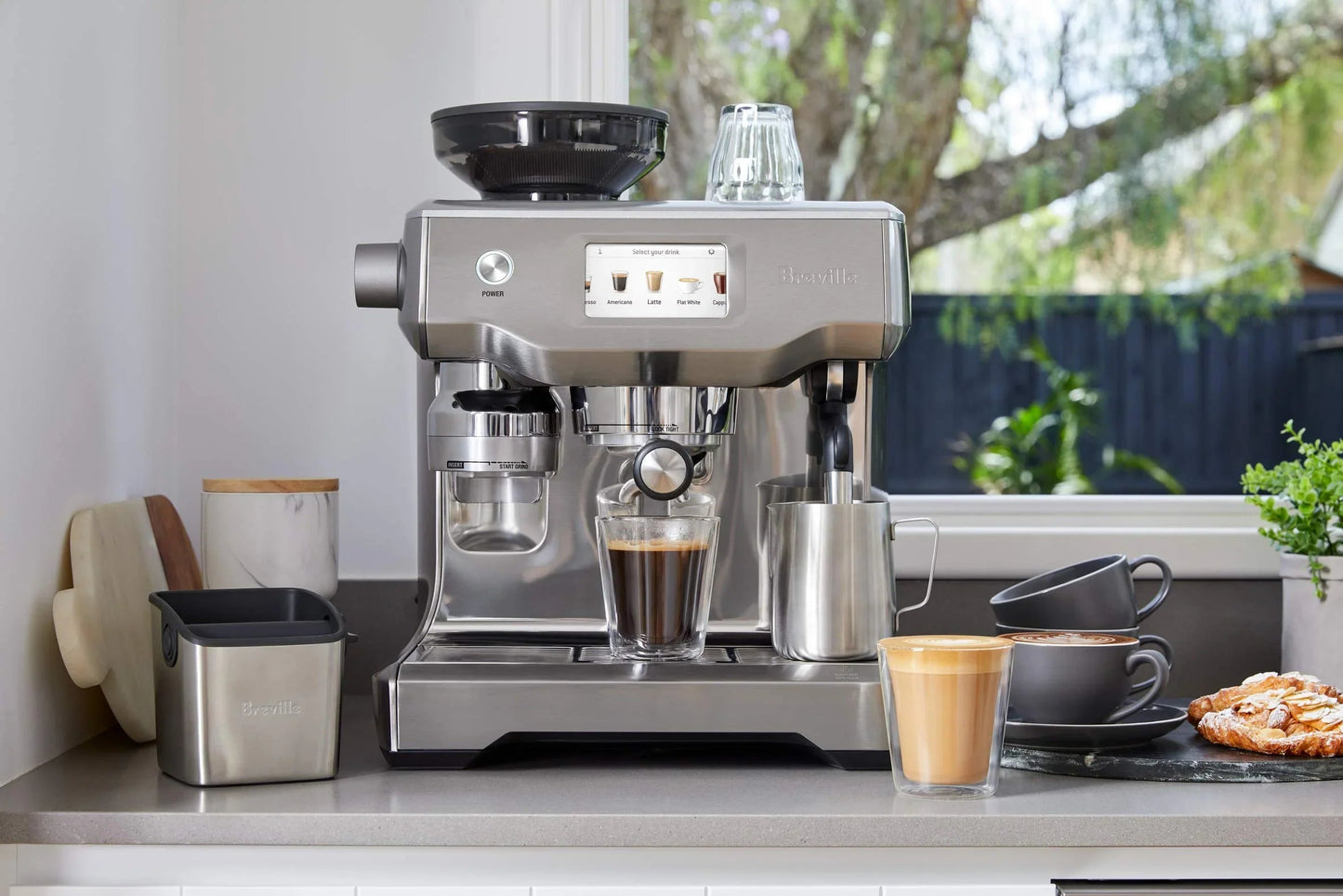 Breville Automatic Espresso Machine BES990BSSUSC
