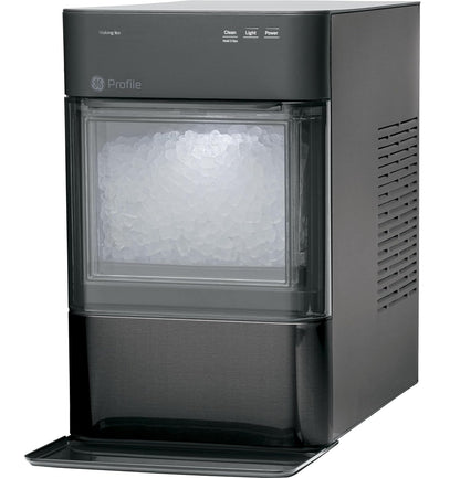 Countertop Nugget Ice Maker with Side Tank | Ice Machine with WiFi Connectivity | Smart Home Kitchen Essentials | Stainless Steel