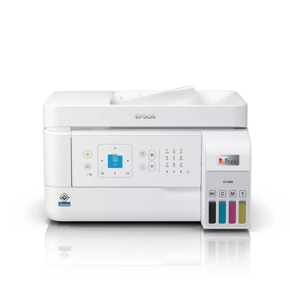 Epson EcoTank ET-4810 All-in-One Color Inkjet Printer Scanner Copier – White