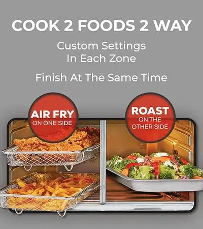 Emeril Lagasse Dual Zone 360 Air Fryer Oven Combo
