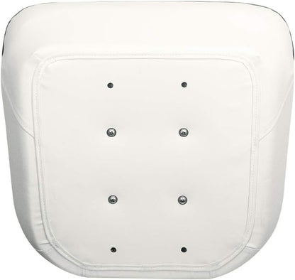Bucket Pontoon Boat Seat (White/Blue)