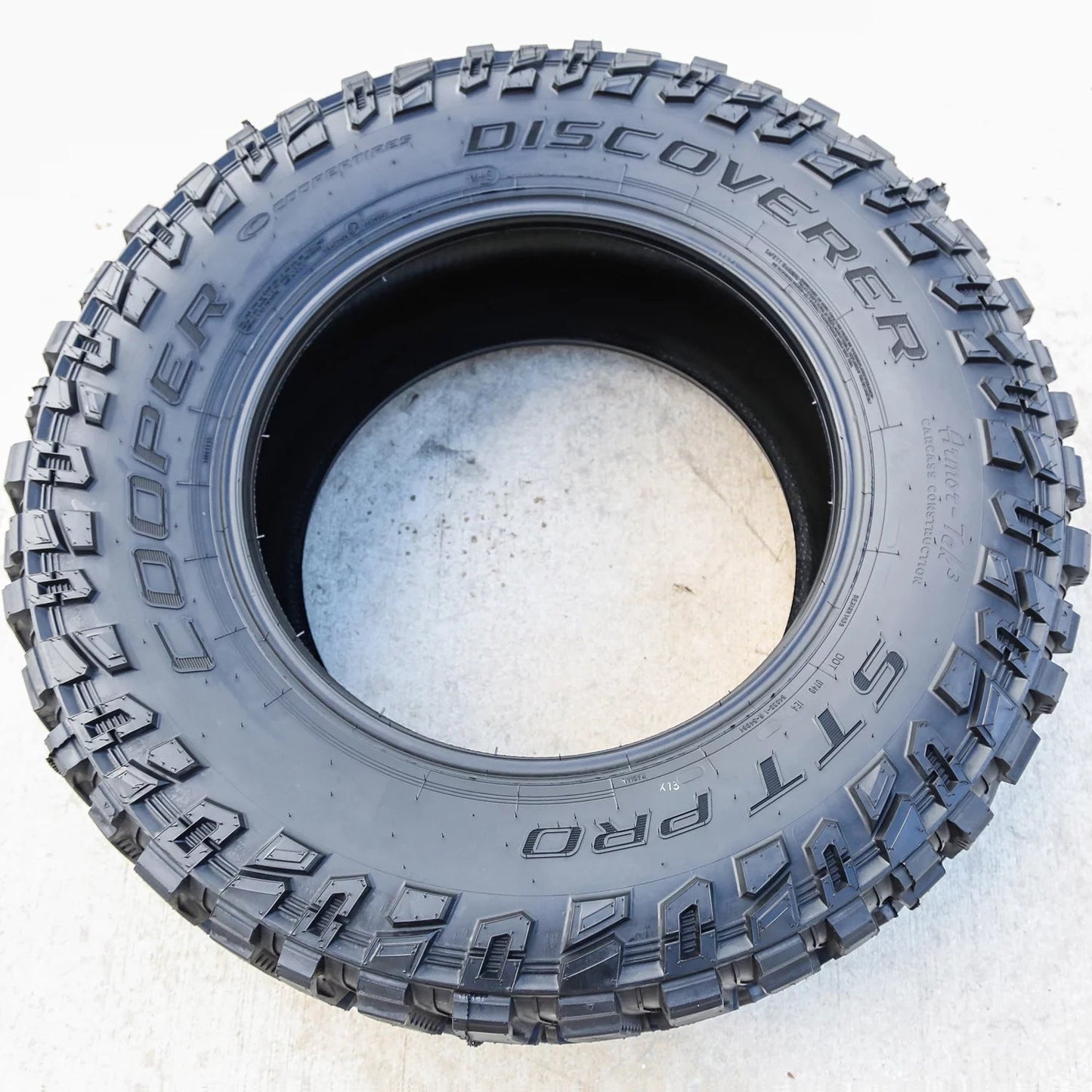 Cooper Discoverer STT Pro 35X12.50R20 Mud Terrain Tires – 10 Ply, All Season, Light Truck (Set of 2)
