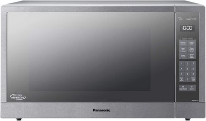 Panasonic Microwave Oven NN-SN966S Stainless Steel Countertop/Built-In with Inverter Technology and Genius Sensor, 2.2 Cubic Foot, 1250W